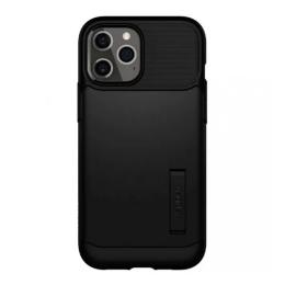 Чохол-накладка Spigen Slim Armor для iPhone 12 Pro Max Black