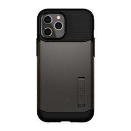 Чохол-накладка Spigen Slim Armor для iPhone 12 Pro Max Gray