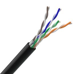 Вита пара OK-Net КПП-ВП (100) 4 * 2 * 0, 51 (U/UTP-cat.5Е) 500м Black