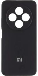 Чохол-накладка Lakshmi Silicone Cover Full Camera (AA) with logo для Xiaomi Redmi 14C Black