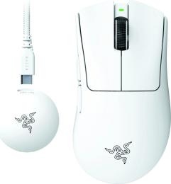 Мишка Razer DeathAdder V4 PRO Wireless White (RZ01-05330200-R3G1)
