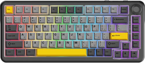 Клавіатура Ajazz AK820 MAX PLUS Daydream Switch RGB Wireless Black (AK820MAX-DD-BGY) Eng/Ukr