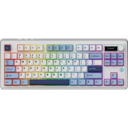 Клавіатура Ajazz AK870 PLUS Murad Switch RGB Wireless White (AK870-MU-BWD) Eng/Ukr