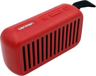 Акустика портативна Denmen DR08 Red (DR08-RD)