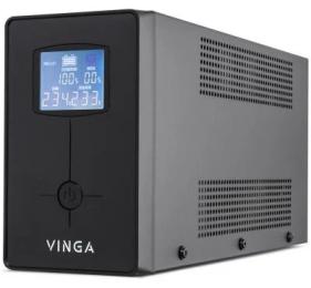 Джерело безперебійного живлення Vinga LCD 600VA metal case (VPC-600M)