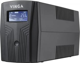 Джерело безперебійного живлення Vinga LCD 800VA plastic case with USB (VPC-800PU)