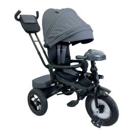 Дитячий триколісний велосипед Turbo Trike MT 1007-2 сірий