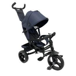 Дитячий триколісний велосипед Turbo Trike MT 1005-9 темно-синій