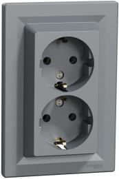 Розетка Schneider Electric Asfora (EPH9900162) Steel