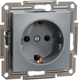 Розетка Schneider Electric Asfora (EPH2900162) Steel