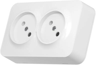 Розетка Videx BINERA IP20 White (VF-BNS22-W)