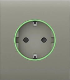 Розетка Ajax CenterCover Olive