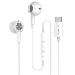 Дротові навушники Proove Echo (Type-C) White