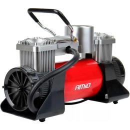 Автокомпресор AMiO 2V HQ ACOMP-18 (02640)