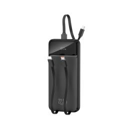 Зовнішній портативний акумулятор XO PR274 10000mAh Black