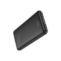 Зовнішній портативний акумулятор XO PB312 10000mAh Black