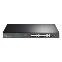 Світч TP-Link TL-SG1218MP Black