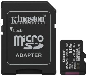 Карта памяті Kingston Canvas Select Plus Gen3 512GB (SDCS3/512GB)