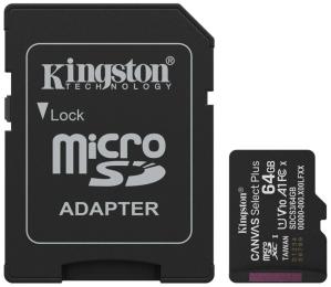 Карта памяті Kingston Canvas Select Plus Gen3 64GB (SDCS3/64GB)