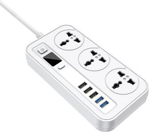 Мережевий фільтр Aspor A503 Auto Max White