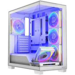 Корпус для ПК ModeCom VOLCANO STELLAR ARGB MIDI White