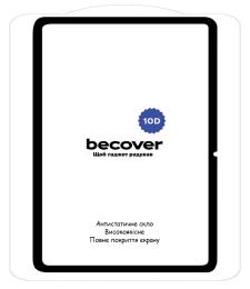 Захисне скло для планшетів BeCover 10D для Xiaomi Pad 6S Pro 12.4 Black (710968)