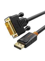 Відео-кабель Cabletime (CD34K) DisplayPort (тато)  -  DVI (тато) 1.8 м Black