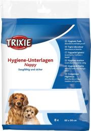 Пелюшки Trixie для собак целюлоза 60х90 см 8 шт