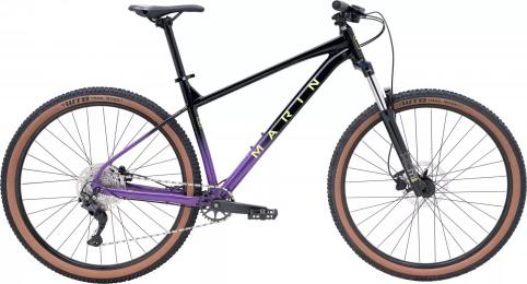 Велосипед Marin BOBCAT TRAIL 4 рама  -  S 27.5 2025 Black Purple