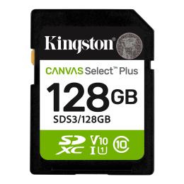 Карта памяті Kingston Canvas Select Plus Gen3 (SDS3/128GB) 128GB SDXC