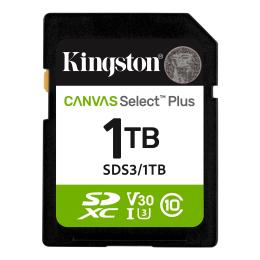 Карта памяті Kingston Canvas Select Plus Gen3 SDS3/1TB 1TB SDXC