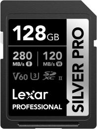 Карта памяті Lexar Professional Silver Pro (LSDSIPR128G-BNNAA) 128GB SDXC UHS-II