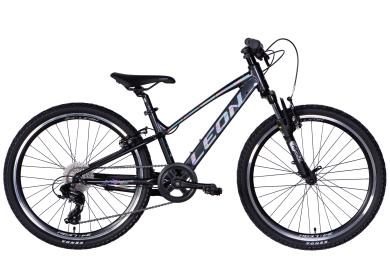 Велосипед Leon AL 24 JUNIOR AM Vbr CS рама-12 2025 Black