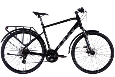 Велосипед Leon TG 80 MAN DD CS рама 21 AL 28 2025 Black