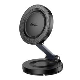 Тримач в авто Hoco H61 Show folding ring magnetic car holder (dashboard) Metal Gray