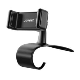 Тримач в авто Ugreen LP189 Dashboard Snap Clip Phone Holder Black