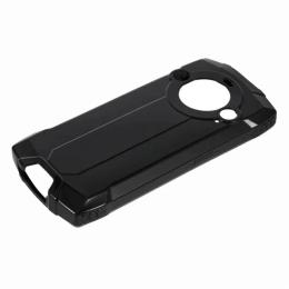 Чохол-накладка Infinity Silicon Clear Case with Strap для Blackview BV9300 Pro Black