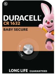 Батарейка Duracell CR 1632 3V, 1 шт. (5011068)