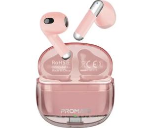 Бездротові навушники Promate TransPods Pink