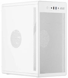 Корпус для ПК 2E (2E-V285W) White 1xUSB3.0, 1х USB 2.0, 1xUSB Type-C, 1x120мм, VGA 300мм, mATX