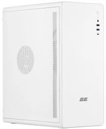 Корпус для ПК 2E (2E-V500W) White 1xUSB3.0, 1х USB 2.0, 1xUSB Type-C, 1x120мм, VGA 310мм, ATX