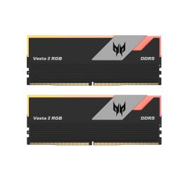 Оперативна память Acer Predator Vesta II 32GB (2x16GB) DDR5 6000MHz CL36 Black (BL.9BWWR.652)