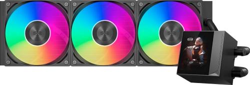 Кулер для ПК PcCooler DC360 PRO ARGB Display Black (DC360Pro-BKAWXY-GL)