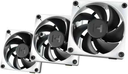 Вентилятор для ПК Hyte THICC FP12 Fan 3 Pack with controller NP50 Black Gray (FAN-HYTE-FP12-BW-3NP)