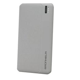 Зовнішній портативний акумулятор Grunhelm GP-10W White 10000 mAh