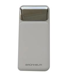 Зовнішній портативний акумулятор Grunhelm GP-20WQC White 20000 mAh
