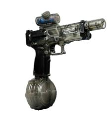 Іграшкова зброя Infinity Electric Water Gun Black з імітацією вогню 8+