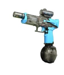 Іграшкова зброя Infinity Electric Water Gun Blue з імітацією вогню 8+