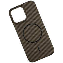 Чохол-накладка Infinity Carbon Case MagSafe для Apple iPhone 13 Pro Max Brown