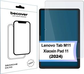 Захисне скло для планшетів BeCover Matte Anti-Glare для Lenovo Tab M11 2024 TB-TB330FU/Xiaoxin Pad 11 2024 (713437)